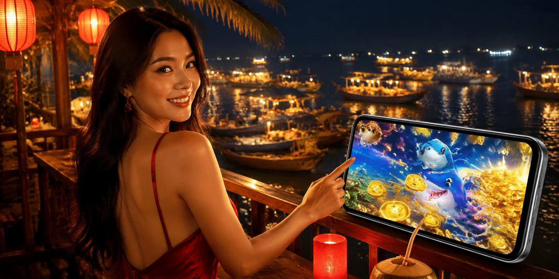 Cảnh quan casino và giải trí bên bãi biển Phan Thiết dành cho khách VIP